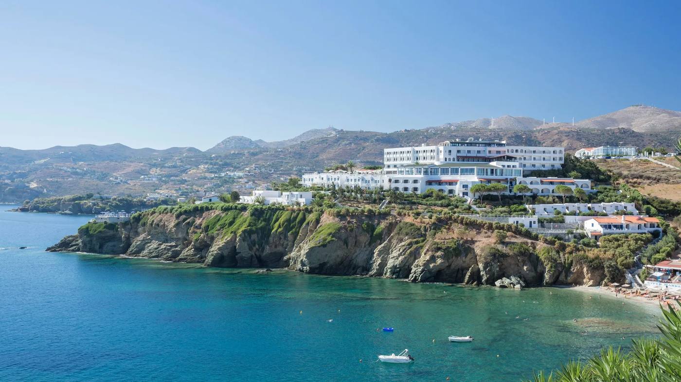 De baai van Agia Pelagia, Kreta